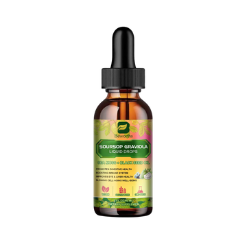 Soursop Liquid Drops (With Sea Moss and Black Seed Oil)