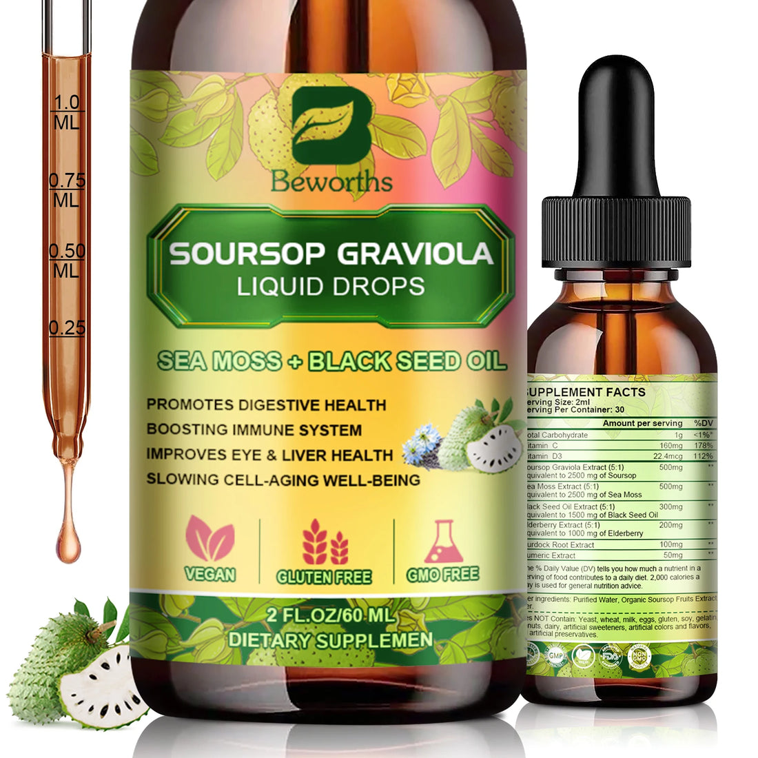 Soursop Extract Drops