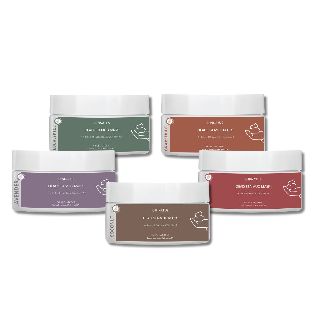 Ultimate Dead Sea Mud Mask Collection – 5-in-1 Luxury Skincare Bundle